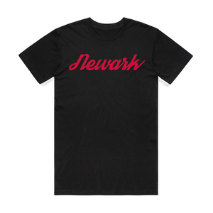 Newark Cursive T-Shirt Black, Create Your Own