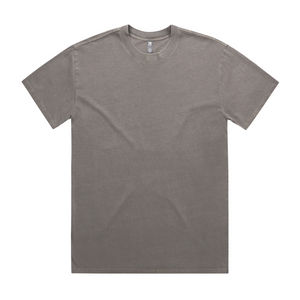 AS Colour Men's Heavy Faded 100% Carded Cotton 7.1 oz Short Sleeve T-Shirt Grey