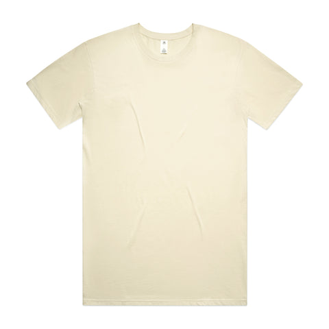 CUSTOM BASIC T-SHIRT · REGULAR FIT · 4.7 OZ · BUTTER