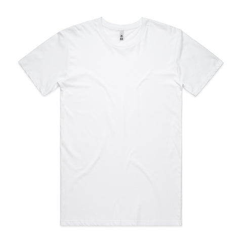 CUSTOM BASIC T-SHIRT · REGULAR FIT · 4.7 OZ · WHITE