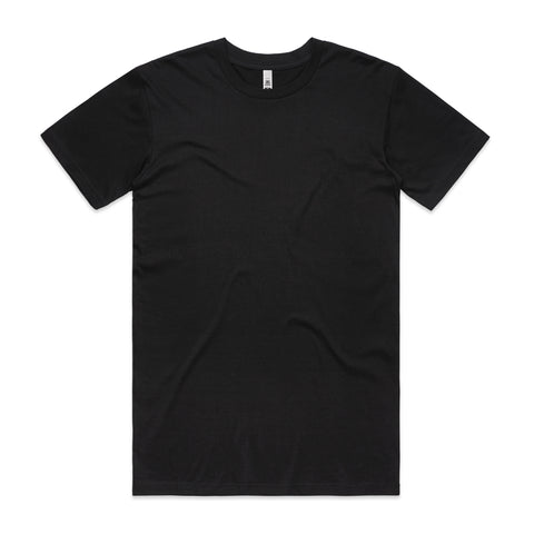 CUSTOM BASIC T-SHIRT · REGULAR FIT · 4.7 OZ · BLACK