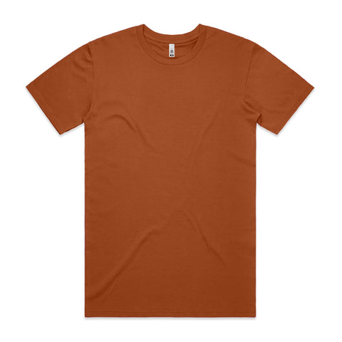 Custom Basic T-Shirt · Regular Fit · 4.7 Oz · Copper
