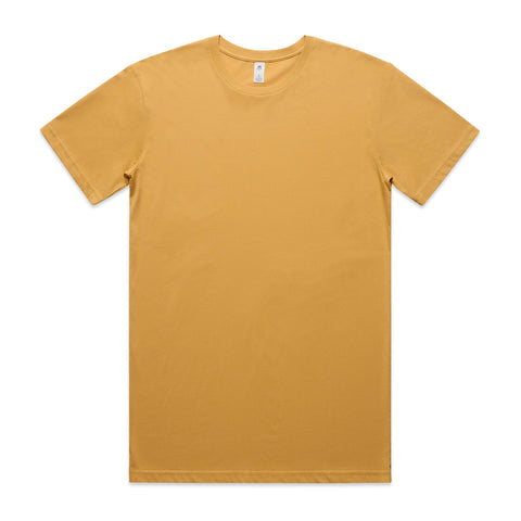 Custom Basic T-Shirt · Regular Fit · 4.7 Oz · Mustard