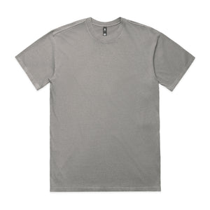 CUSTOM HEAVYWEIGHT T-SHIRT · RELAXED FIT · 6.5 OZ · GREY STONEWASH