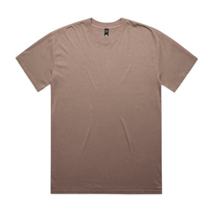 Camiseta personalizada de peso pesado · Corte holgado · 7.1 oz · Color hongo descolorido