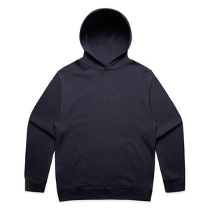 Custom Hoodie Relaxed Fit Midweight 9.4 oz in Ink Blue