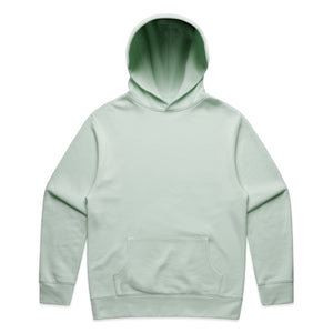 Custom Hoodie Relaxed Fit Midweight 9.4 oz in Seafoam