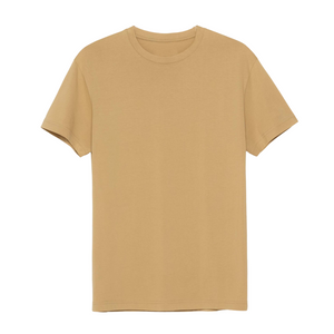 Custom Original Favorites Unisex Short Sleeve T-Shirt Tan