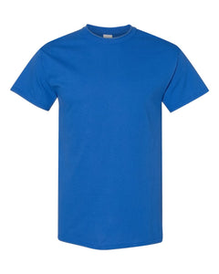 Gildan Heavy Cotton Custom T Shirt · Royal Blue · Front Print