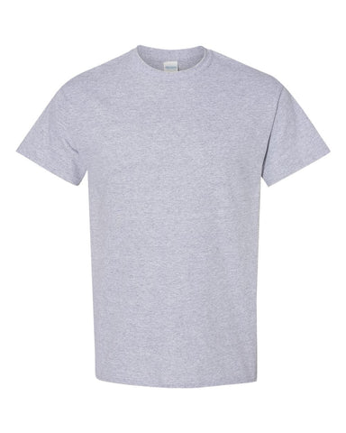 Custom Gildan Heavy Cotton T-Shirt Sport Grey