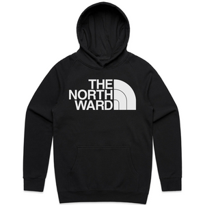 Newark The North Ward Hoodie Black White Logo